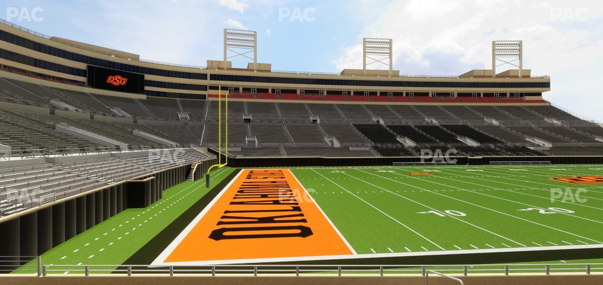 Boone Pickens Stadium - Section 8 Seat View