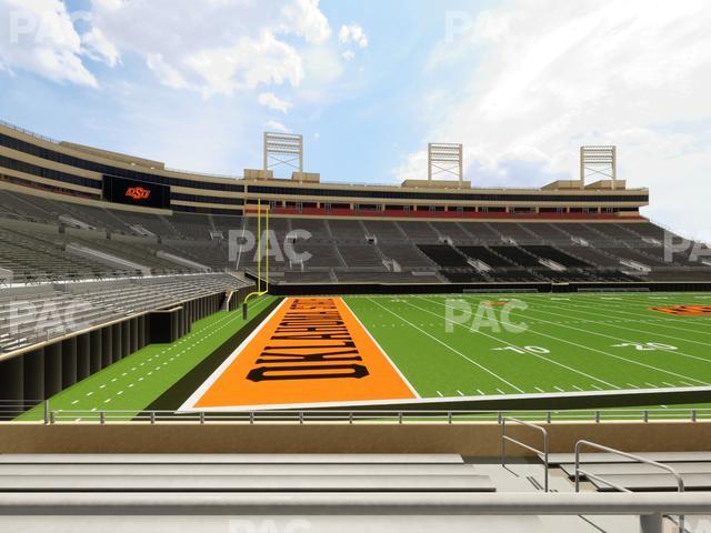 Boone Pickens Stadium - Section 8 Seat View Boone Pickens Stadium - Section 8 Seat View