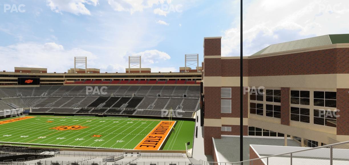 Boone Pickens Stadium - Section Club 501 Seat View