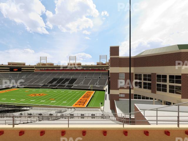 Boone Pickens Stadium - Section Club 501 Seat View Boone Pickens Stadium - Section Club 501 Seat View
