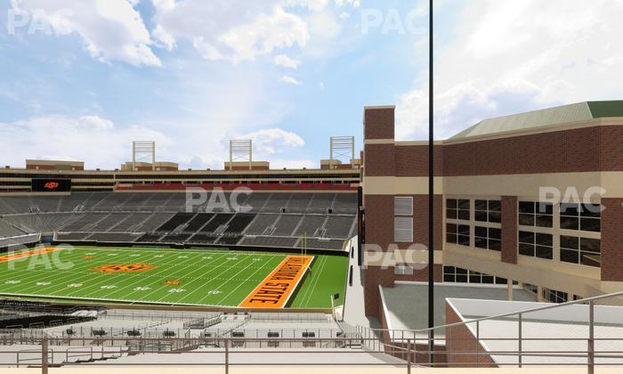 Boone Pickens Stadium - Section Club 501 Seat View