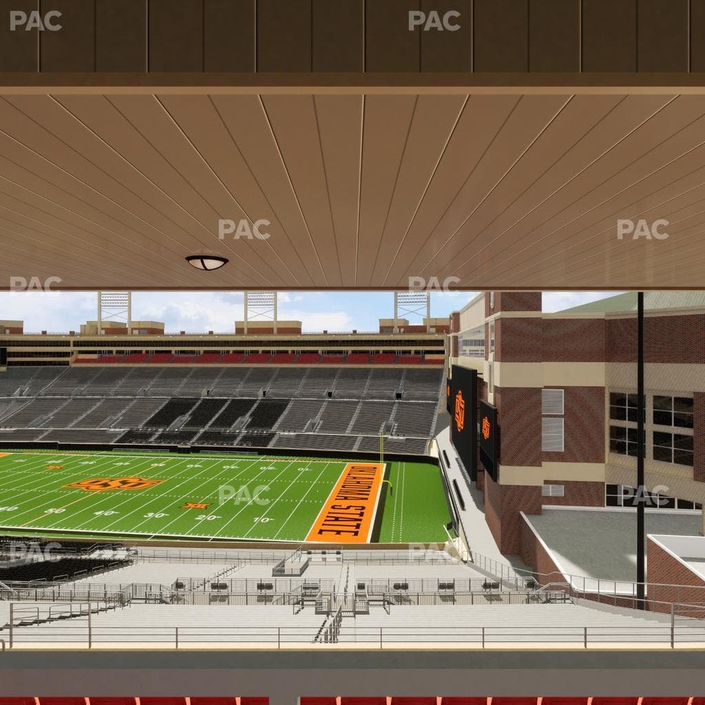 Boone Pickens Stadium - Section Club 502 Seat View
