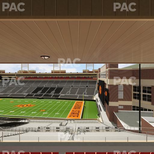 Boone Pickens Stadium - Section Club 502 Seat View
