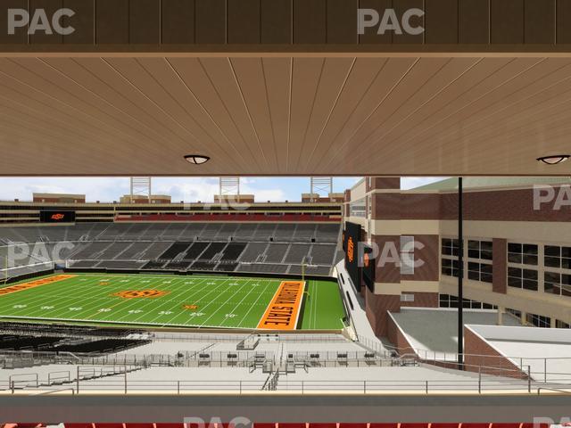 Boone Pickens Stadium - Section Club 502 Seat View Boone Pickens Stadium - Section Club 502 Seat View