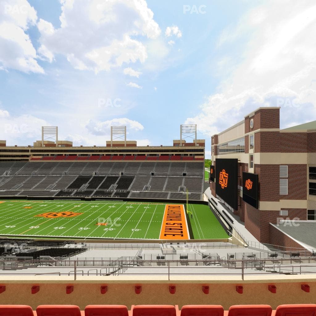 Boone Pickens Stadium - Section Club 503 Seat View