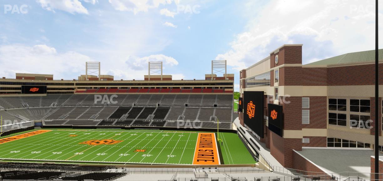 Boone Pickens Stadium - Section Club 503 Seat View