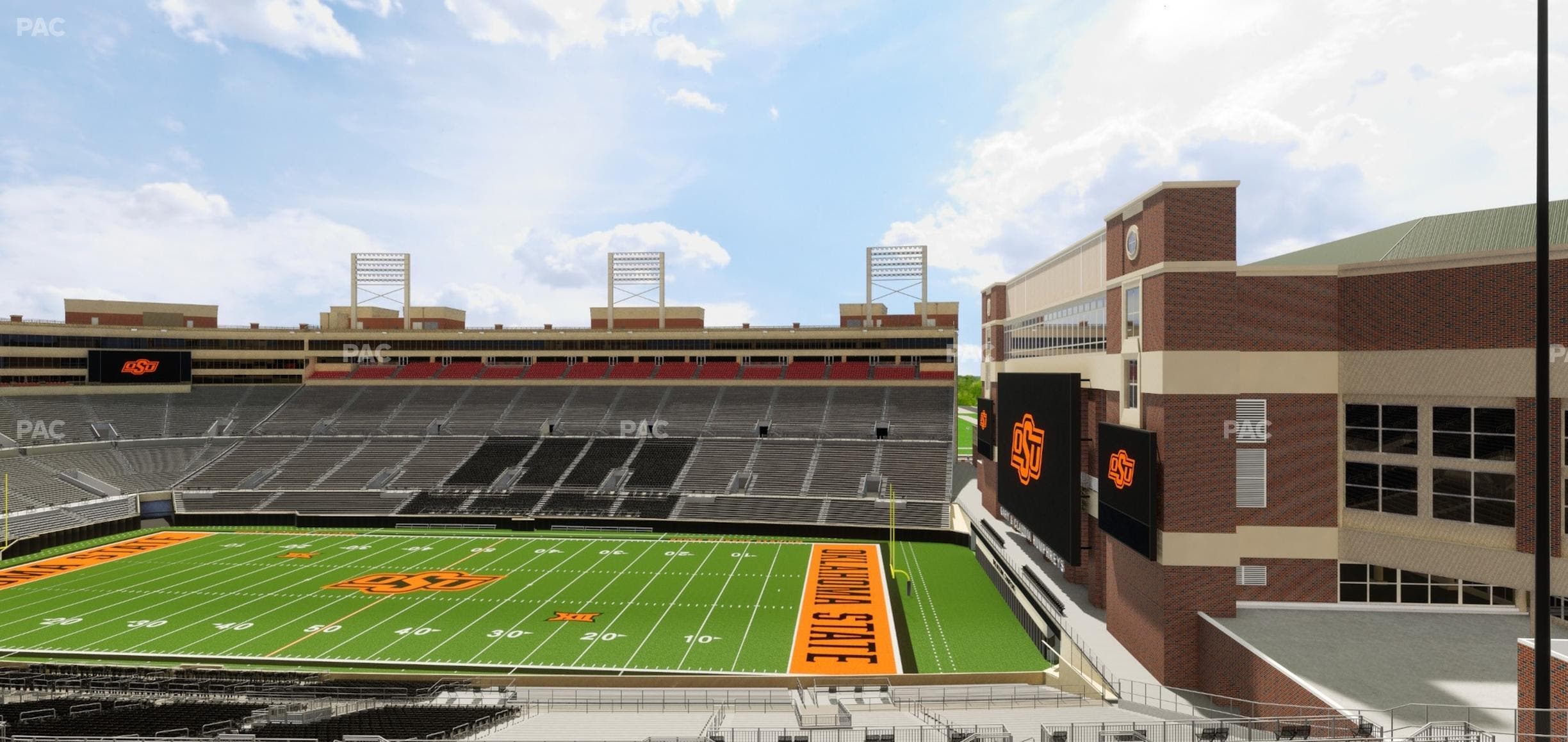 Boone Pickens Stadium - Section Club 503 Seat View
