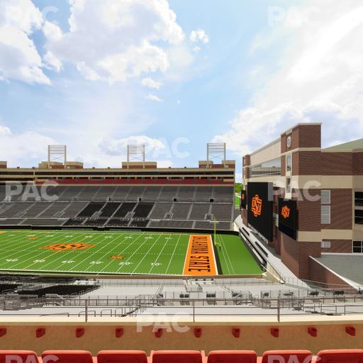 Boone Pickens Stadium - Section Club 503 Seat View