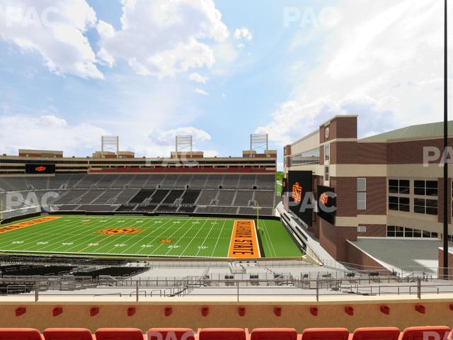 Boone Pickens Stadium - Section Club 503 Seat View Boone Pickens Stadium - Section Club 503 Seat View
