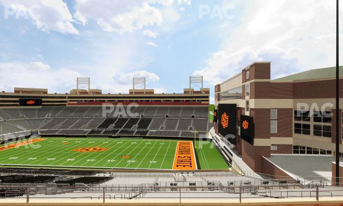 Boone Pickens Stadium - Section Club 503 Seat View