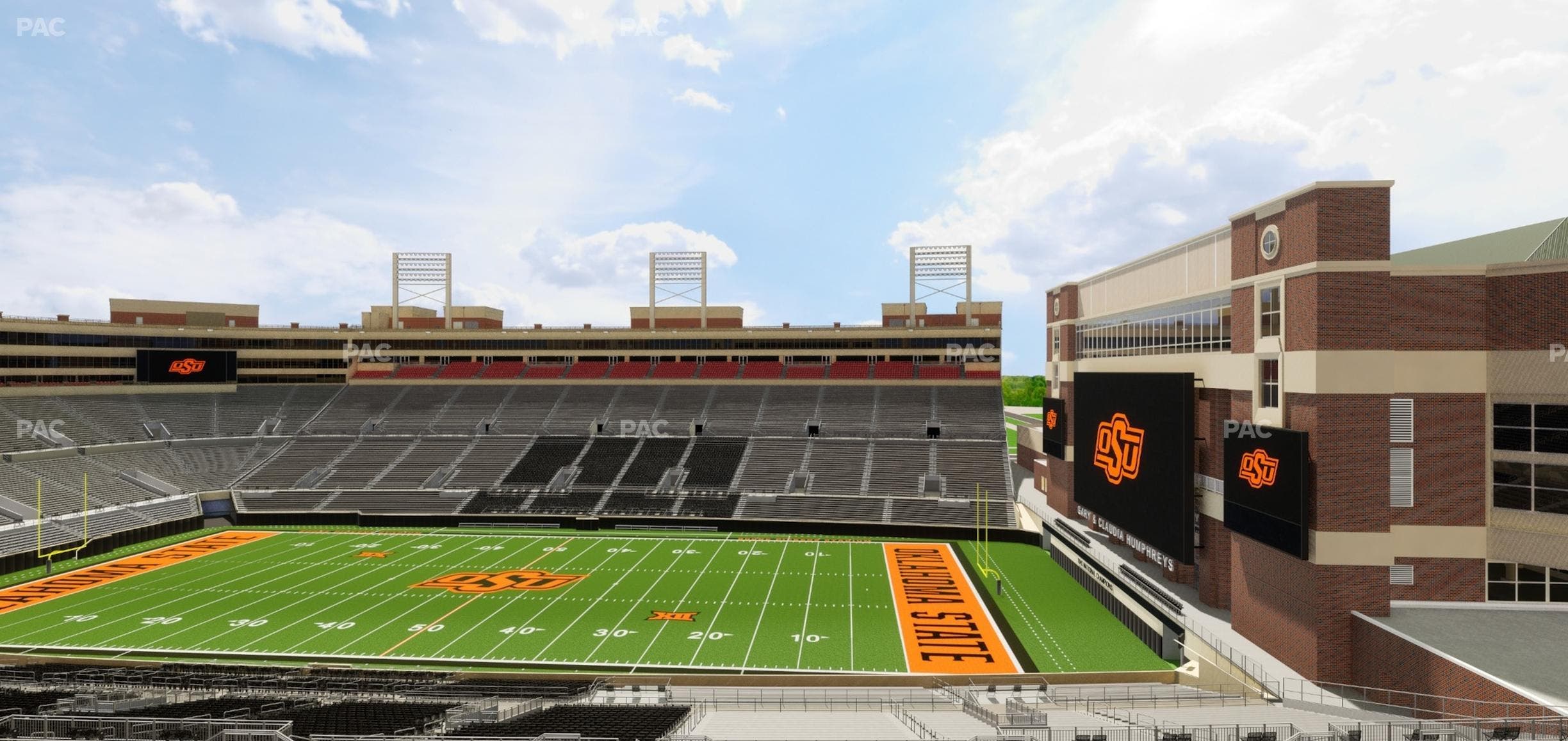 Boone Pickens Stadium - Section Club 504 Seat View
