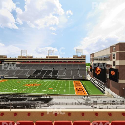 Boone Pickens Stadium - Section Club 504 Seat View