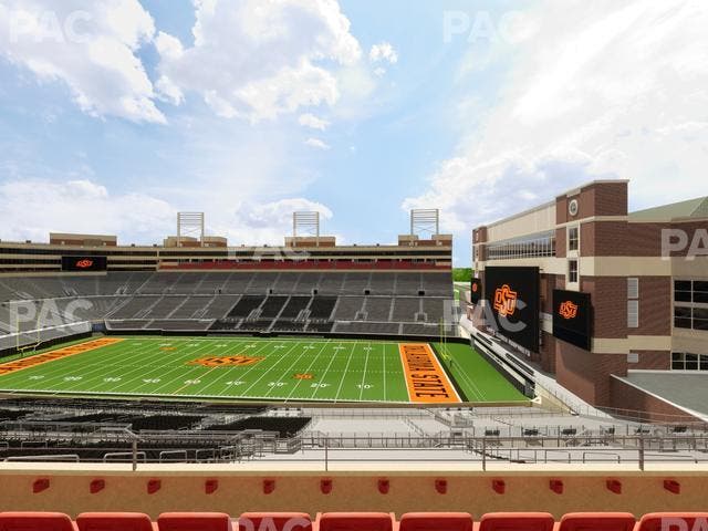 Boone Pickens Stadium - Section Club 504 Seat View
