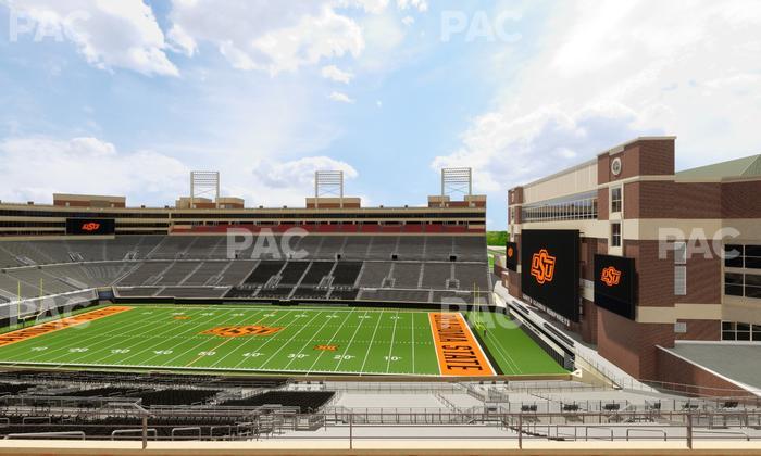 Boone Pickens Stadium - Section Club 504 Seat View