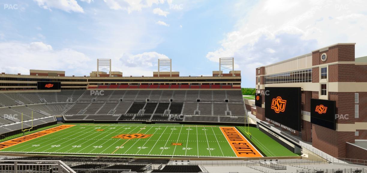 Boone Pickens Stadium - Section Club 505 Seat View