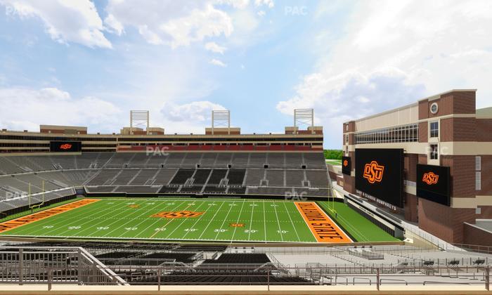 Boone Pickens Stadium - Section Club 505 Seat View