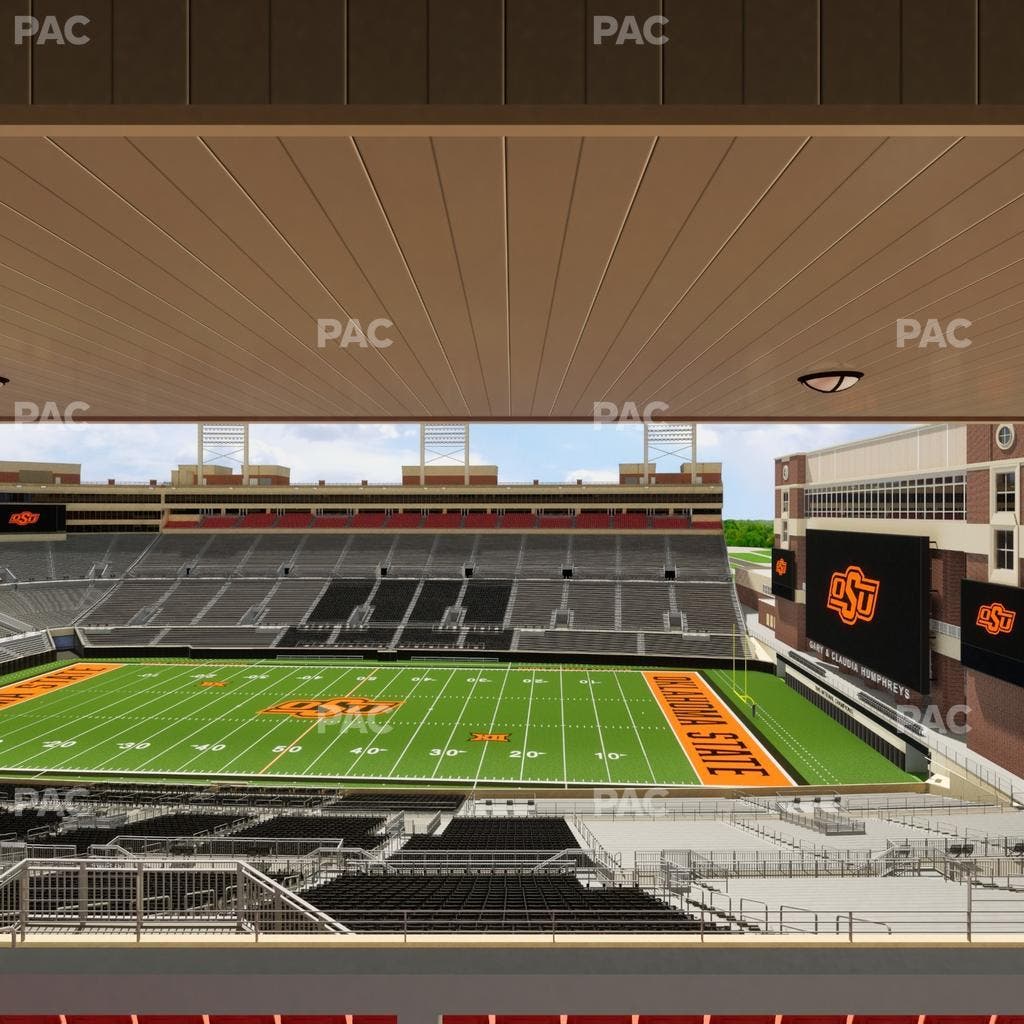 Boone Pickens Stadium - Section Club 505 Seat View