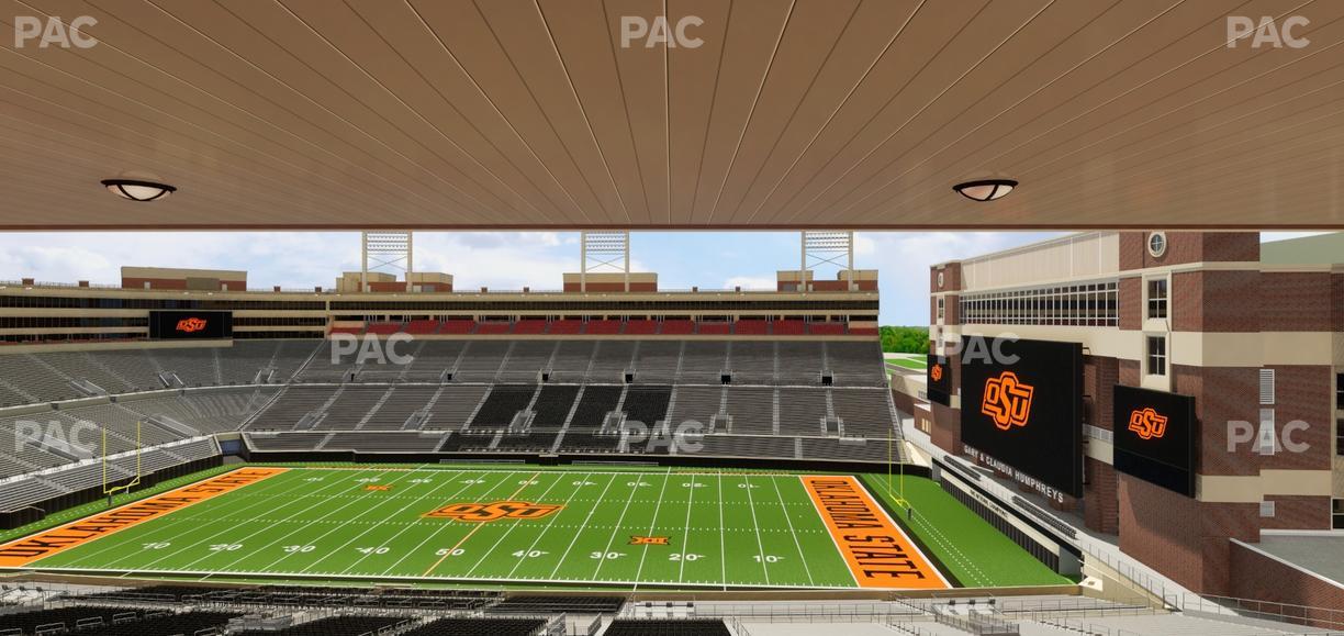 Boone Pickens Stadium - Section Club 505 Seat View