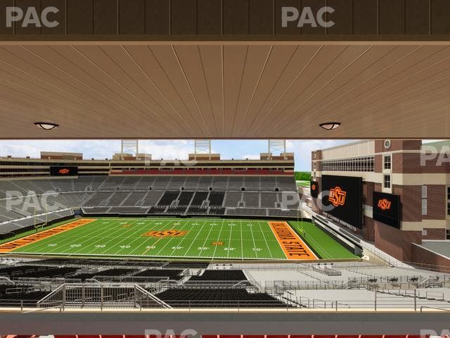 Boone Pickens Stadium - Section Club 505 Seat View