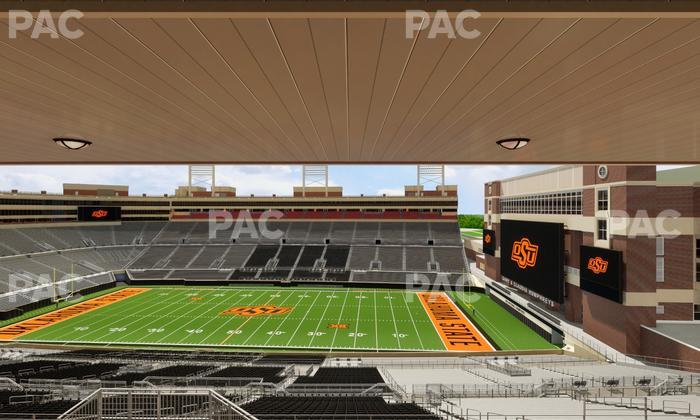 Boone Pickens Stadium - Section Club 505 Seat View