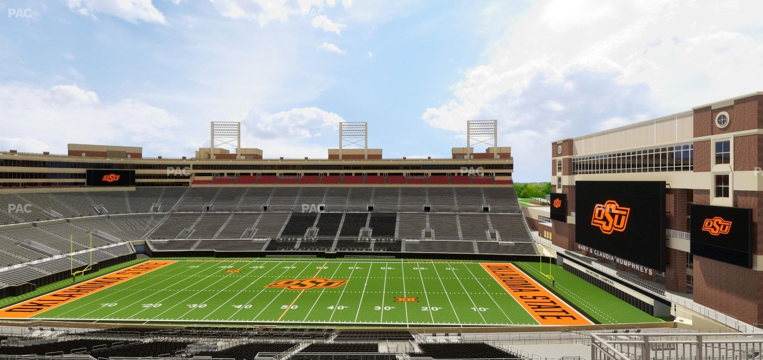 Boone Pickens Stadium - Section Club 506 Seat View