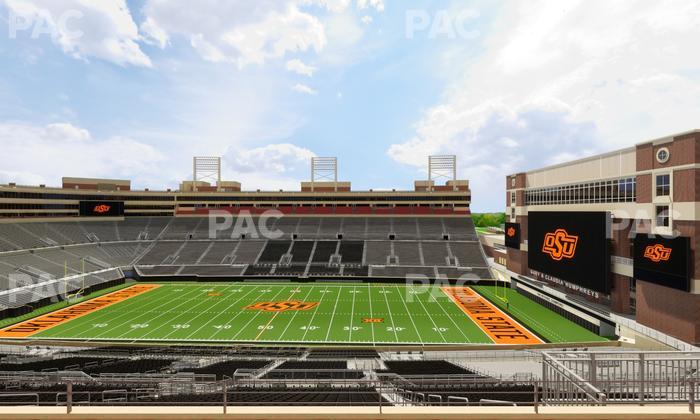 Boone Pickens Stadium - Section Club 506 Seat View