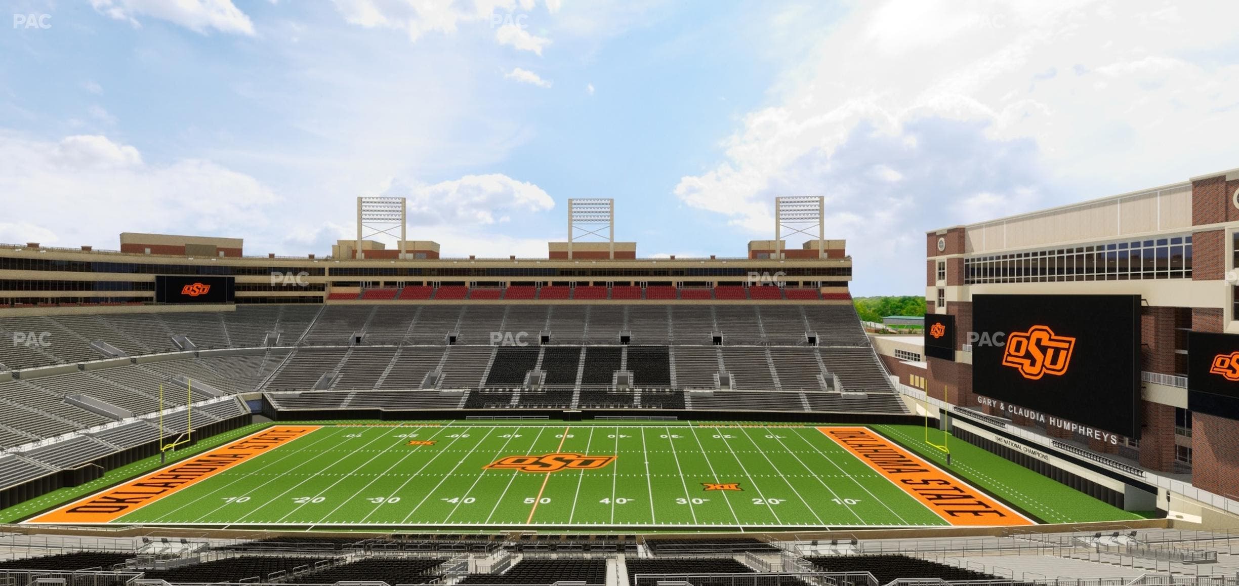 Boone Pickens Stadium - Section Club 507 Seat View