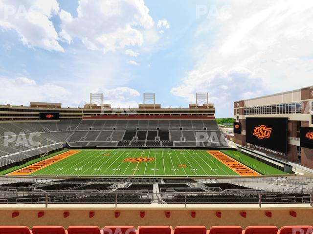 Boone Pickens Stadium - Section Club 507 Seat View Boone Pickens Stadium - Section Club 507 Seat View