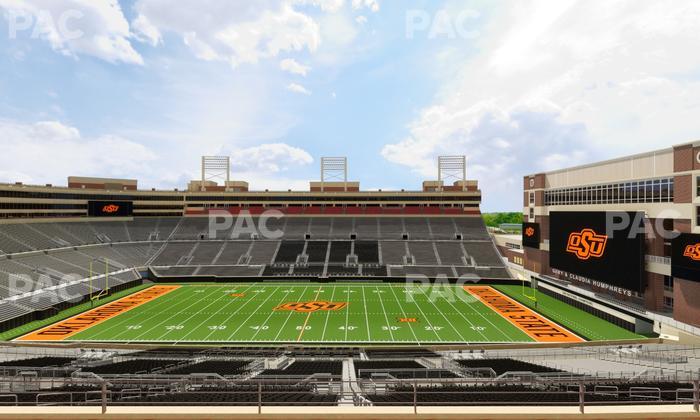Boone Pickens Stadium - Section Club 507 Seat View