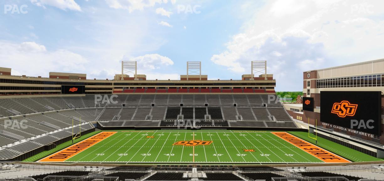 Boone Pickens Stadium - Section Club 508 Seat View