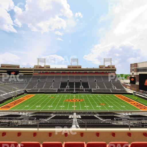 Boone Pickens Stadium - Section Club 508 Seat View