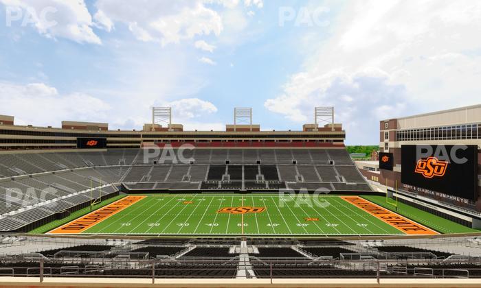 Boone Pickens Stadium - Section Club 508 Seat View
