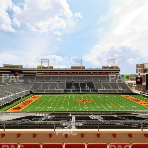 Boone Pickens Stadium - Section Club 509 Seat View