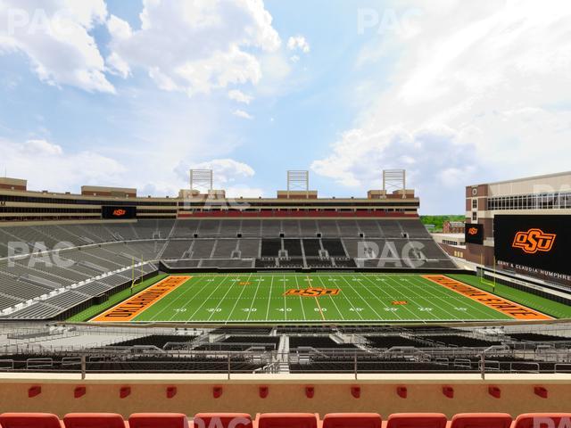 Boone Pickens Stadium - Section Club 509 Seat View Boone Pickens Stadium - Section Club 509 Seat View