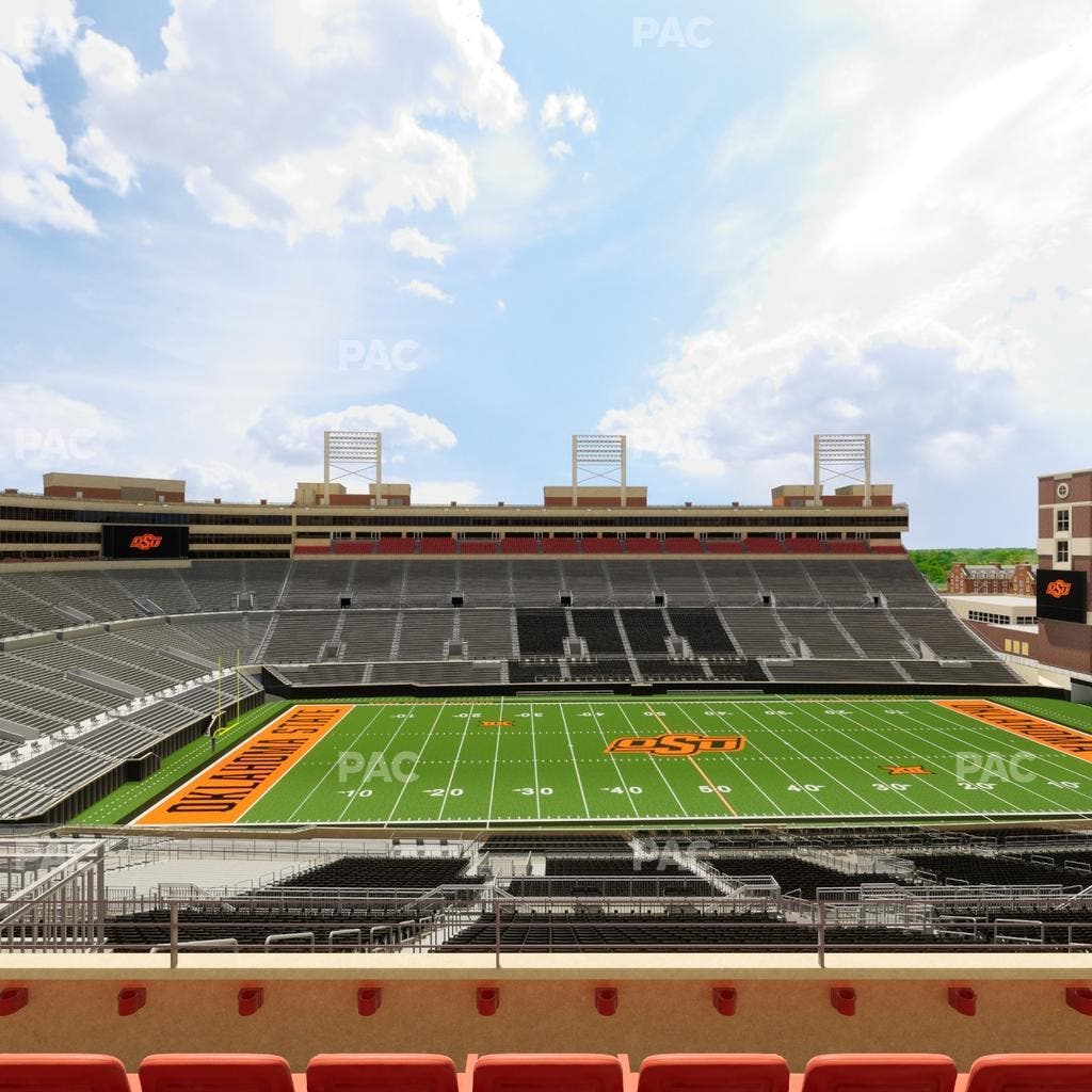 Boone Pickens Stadium - Section Club 510 Seat View