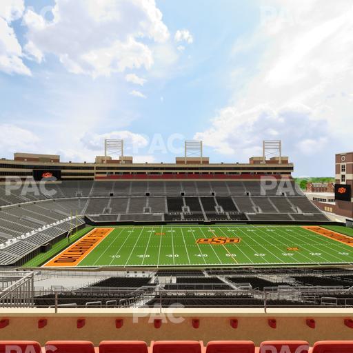 Boone Pickens Stadium - Section Club 510 Seat View