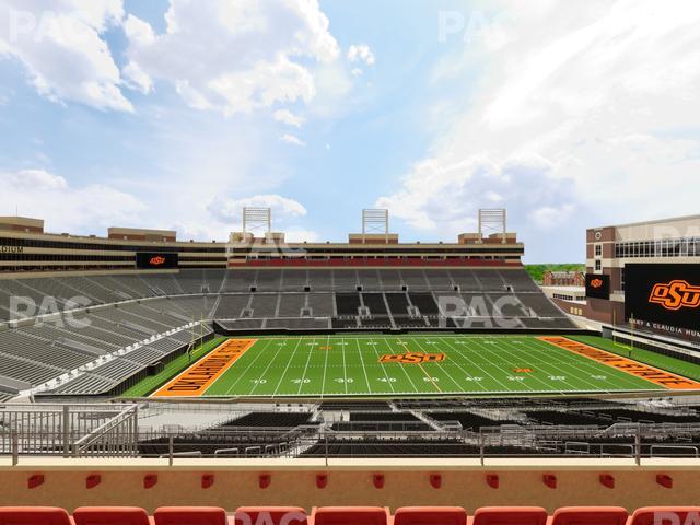 Boone Pickens Stadium - Section Club 510 Seat View Boone Pickens Stadium - Section Club 510 Seat View