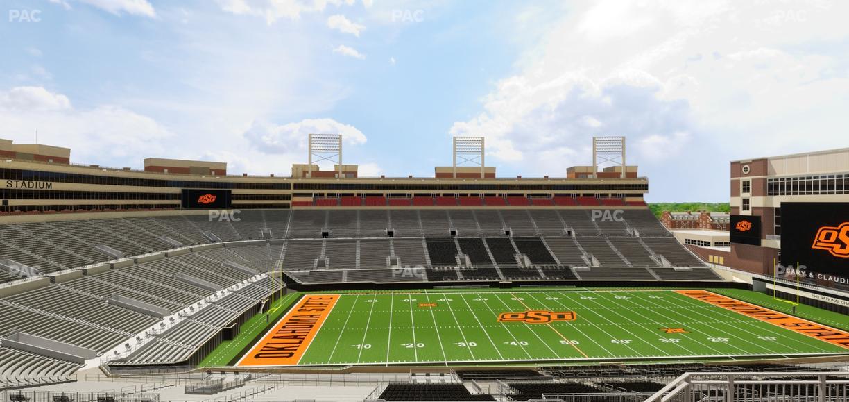 Boone Pickens Stadium - Section Club 511 Seat View