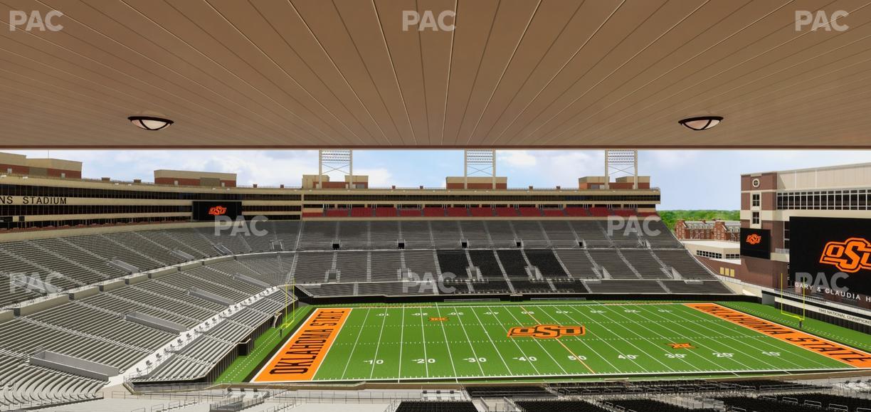 Boone Pickens Stadium - Section Club 511 Seat View