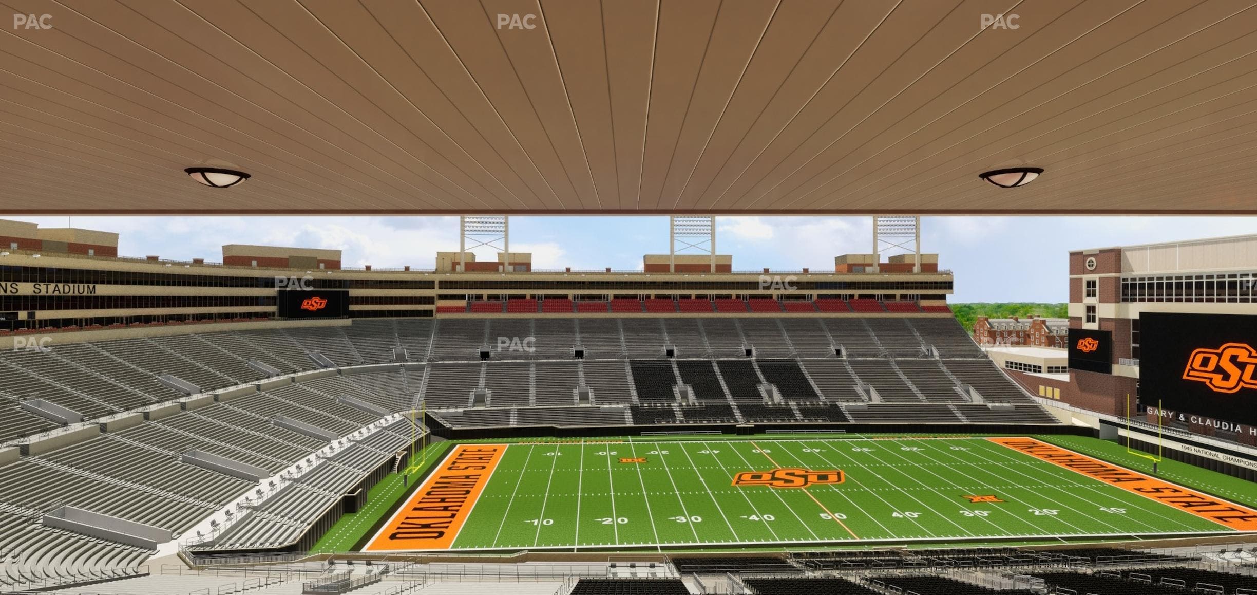Boone Pickens Stadium - Section Club 511 Seat View