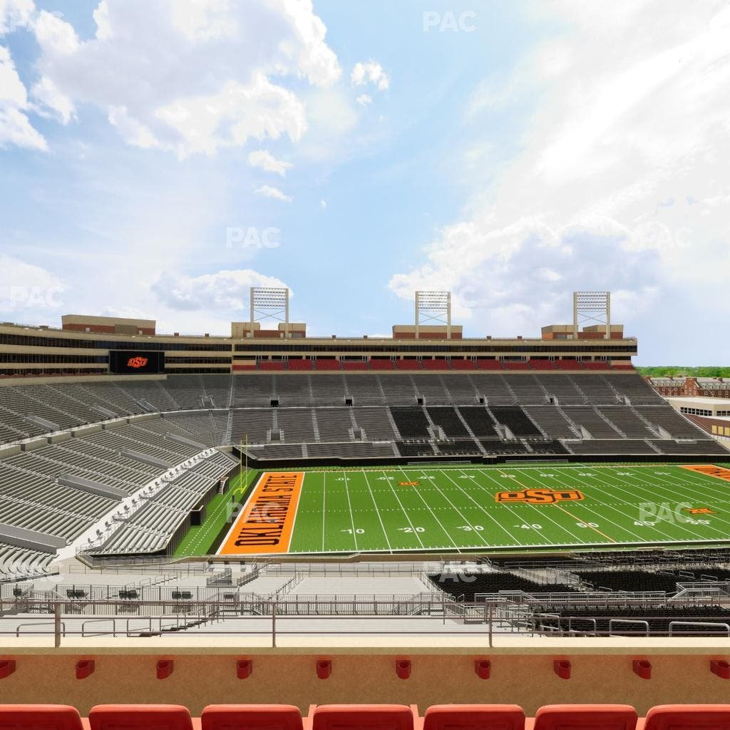Boone Pickens Stadium - Section Club 512 Seat View