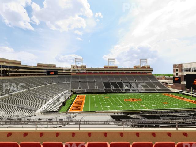 Boone Pickens Stadium - Section Club 512 Seat View Boone Pickens Stadium - Section Club 512 Seat View