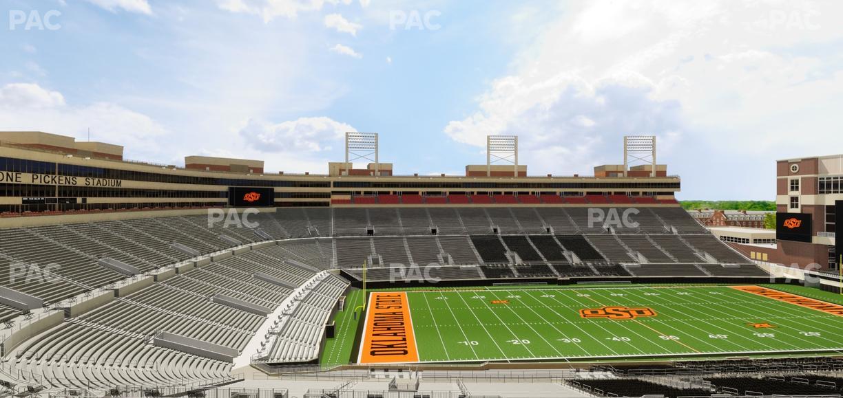 Boone Pickens Stadium - Section Club 513 Seat View