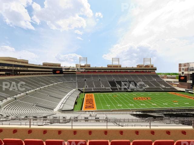 Boone Pickens Stadium - Section Club 513 Seat View