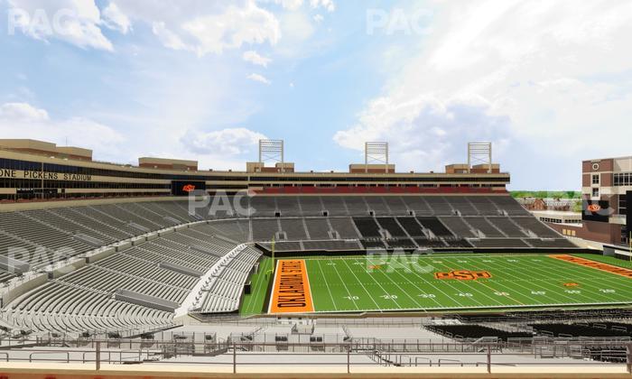 Boone Pickens Stadium - Section Club 513 Seat View