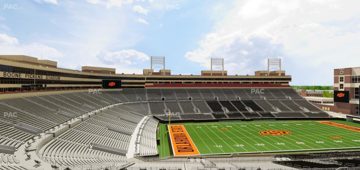 Boone Pickens Stadium - Section Club 514 Seat View