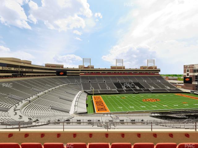 Boone Pickens Stadium - Section Club 514 Seat View
