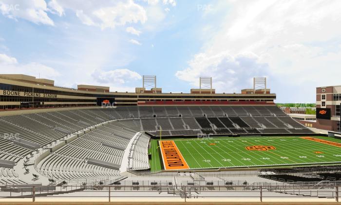 Boone Pickens Stadium - Section Club 514 Seat View