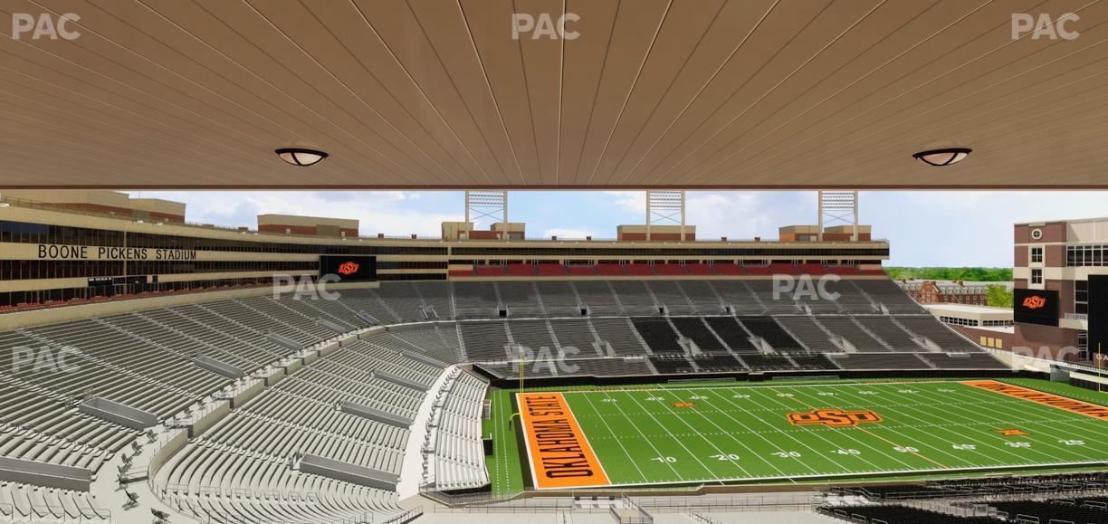 Boone Pickens Stadium - Section Club 514 Seat View