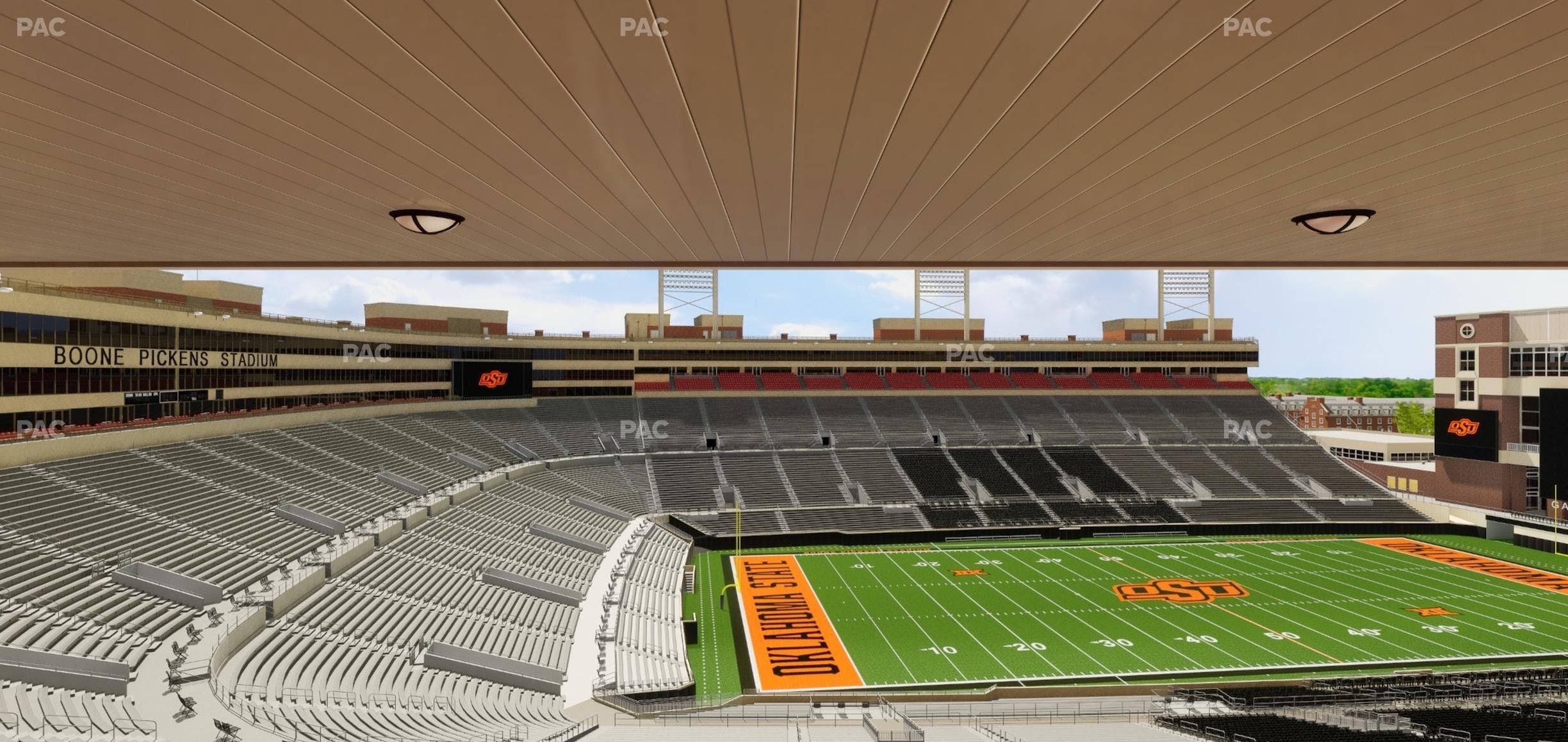 Boone Pickens Stadium - Section Club 514 Seat View